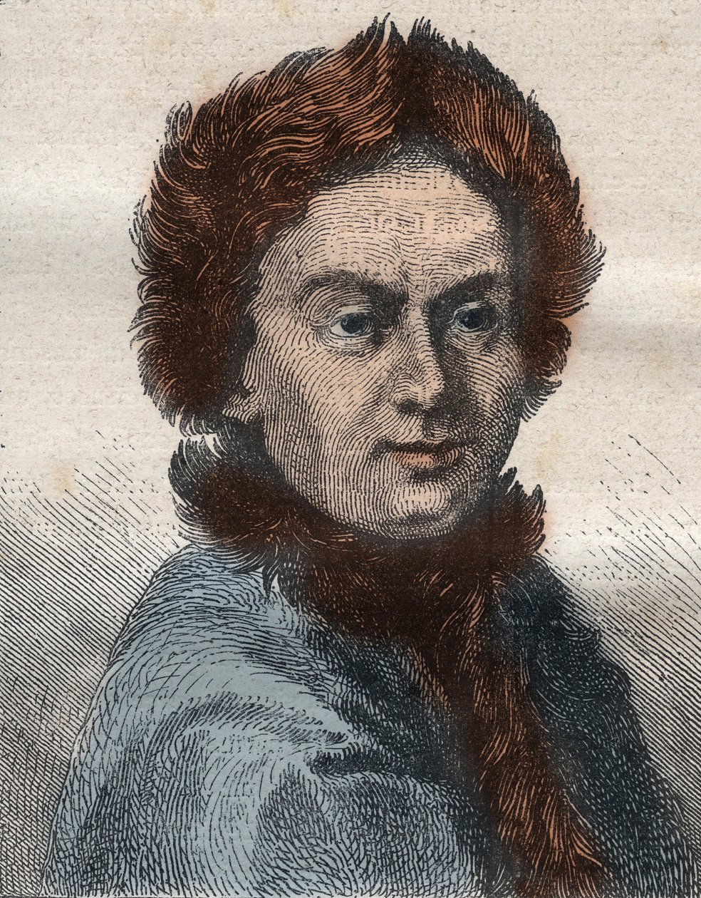Pierre Louis Moreau de Maupertuis, astronom (1698 - 1759) - ilustracja zaczerpnięta z „The Grands Mariners of the 18th century”” autorstwa French School