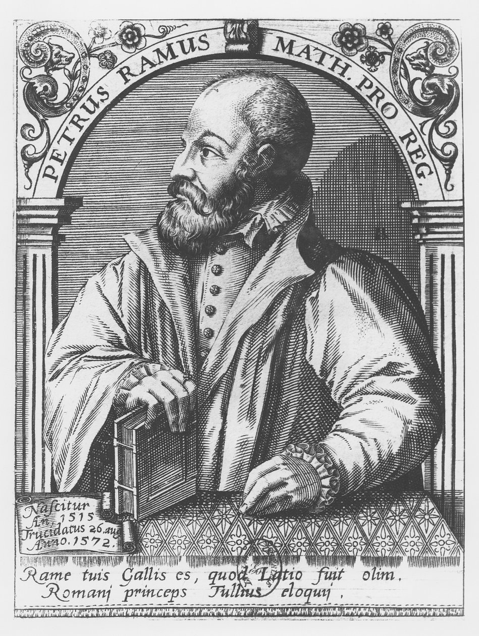 Pierre Ramus (Grawerowanie) autorstwa French School