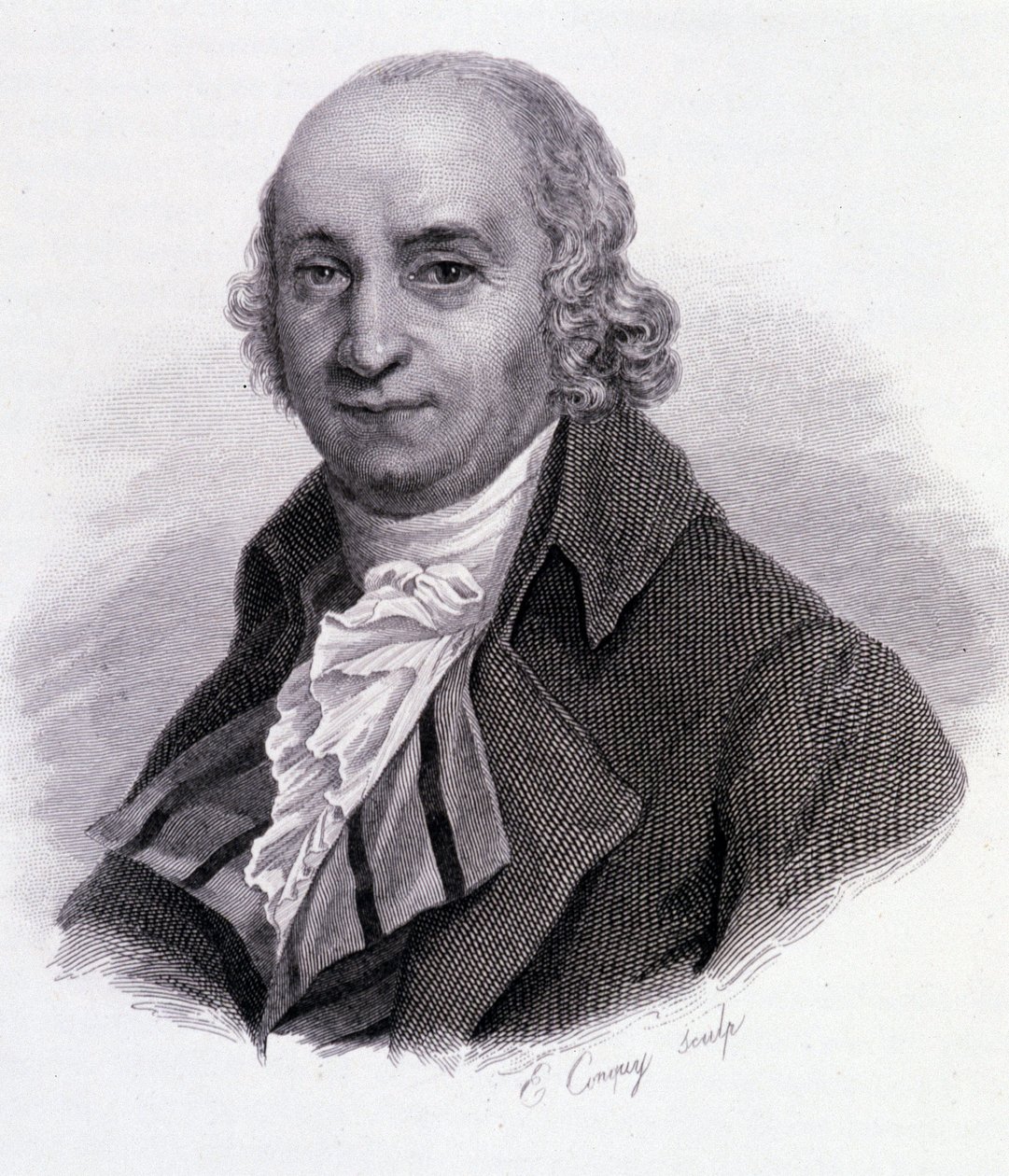 Pierre Samuel Dupont de Nemours (1739-1817) - w „Portretach użytecznych mężczyzn”” autorstwa French School