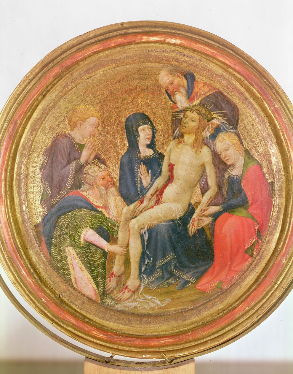 Pieta, Szkoła Paryska lub Burgundzka autorstwa French School