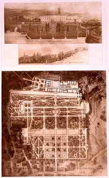 Plan i widok Villa d