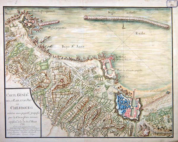 Plan rozwoju portu i przystani Cherbourg autorstwa French School