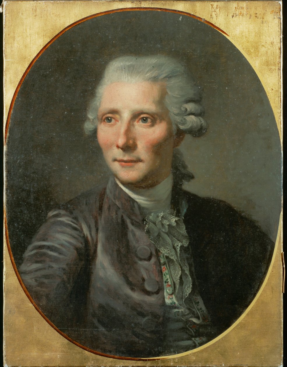 Poeta Pierre Augustin Caron de Beaumarchais Portret według Greuze