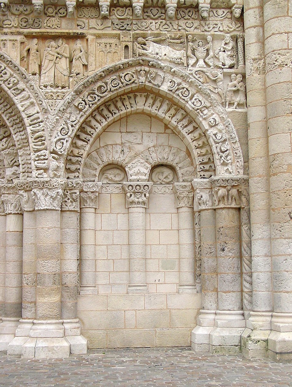 Portal z Fasady Zachodniej autorstwa French School