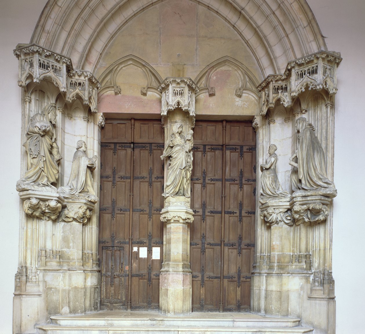 Portal kaplicy, 1395-1404 autorstwa French School