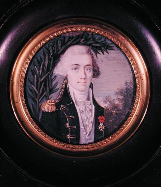 Miniaturowy portret Jean-Baptiste d