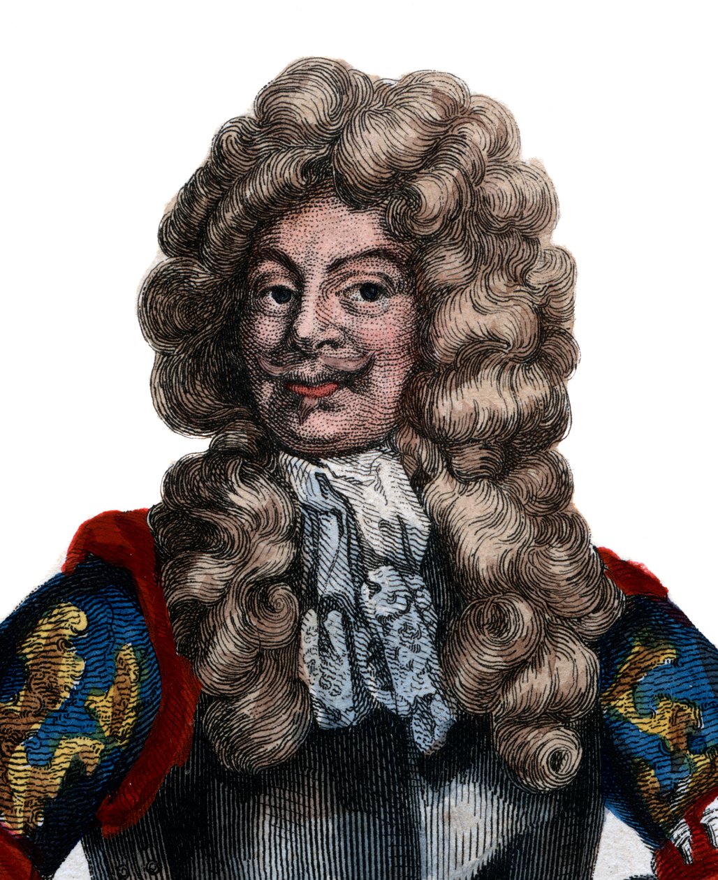Portret Abrahama Duquesne (1610-1688), francuskiego markiza i oficera marynarki. autorstwa French School