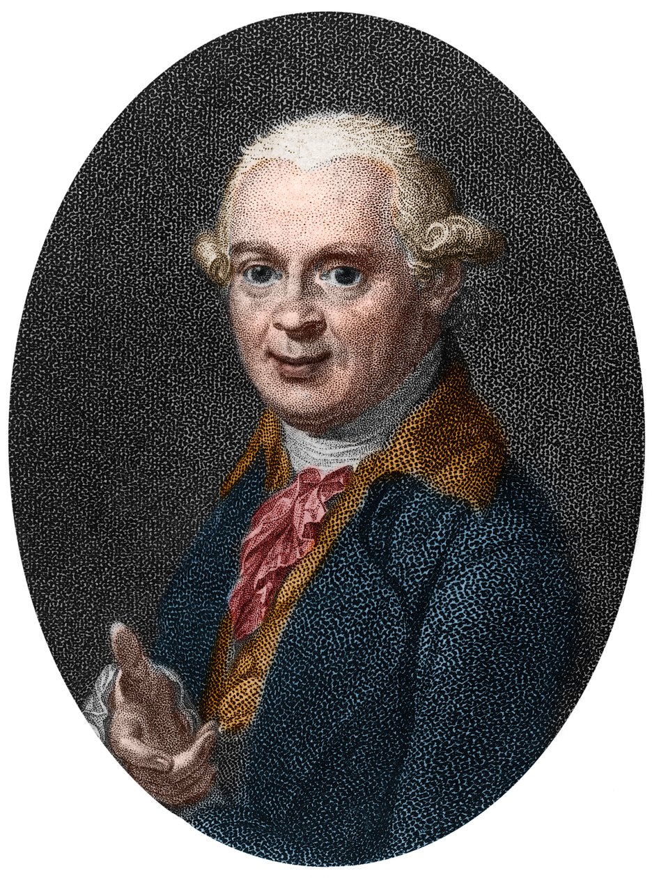 Portret Abrahama Gottloba Wernera (1750-1817), niemieckiego geologa autorstwa French School