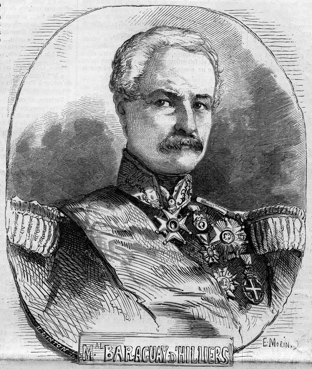 Portret Achille Baragua d