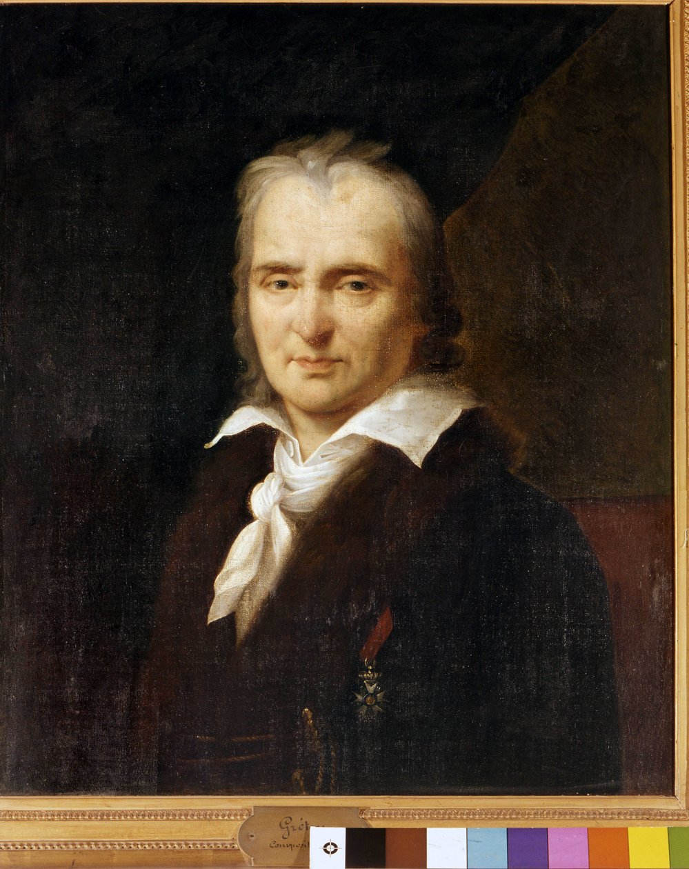 Portret Andre Modeste Gretry (1741-1813), francuskiego kompozytora. autorstwa French School