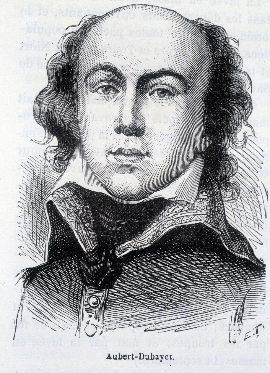 Portret Annibala Auberta Dubayeta (1759-1797), wojskowego i polityka Rewolucji Francuskiej - w „L