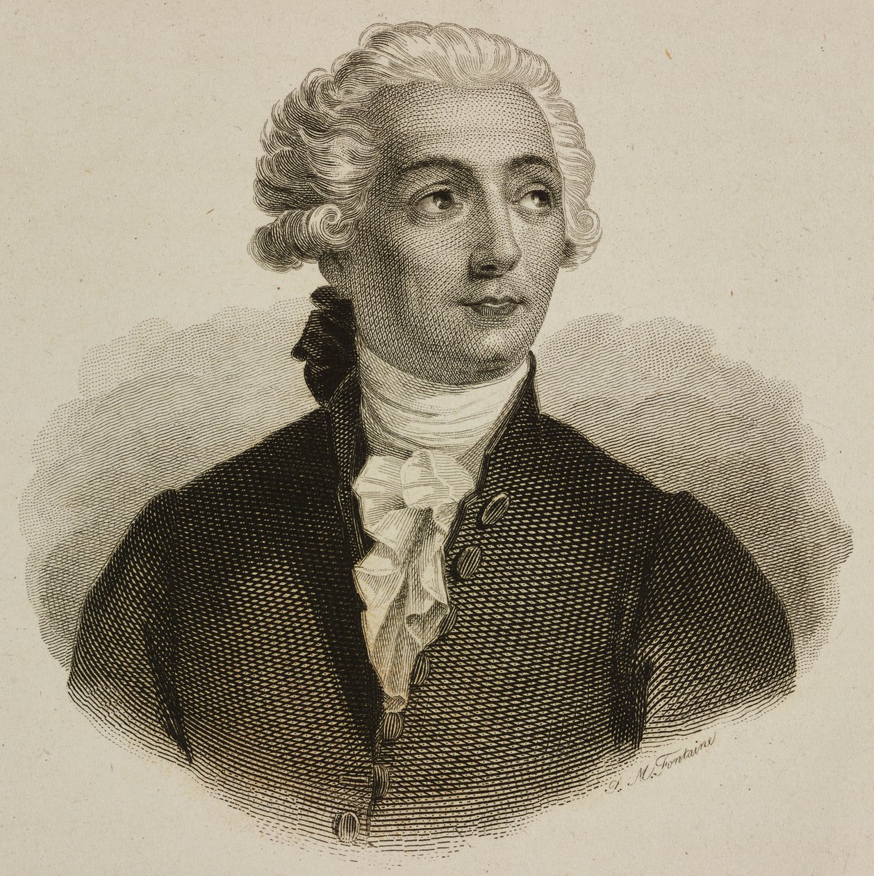 Portret Antoine-Laurenta Lavoisiera (Paryż autorstwa French School
