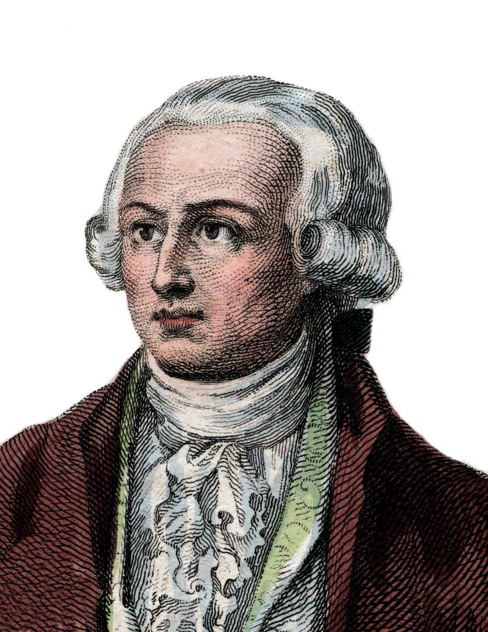 Portret Antoine Laurenta de Lavoisiera (1743-1794), francuskiego chemika. autorstwa French School