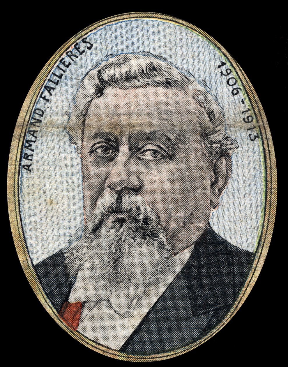 Portret Armanda Fallieresa (1841-1931) Prezydenta Rzeczypospolitej. autorstwa French School