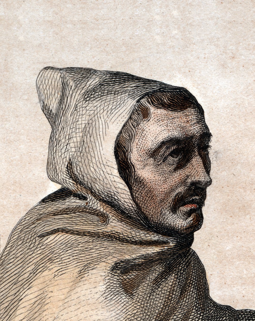 Portret Armanda Jeana le Bouthillier de Rance (1626-1700), francuskiego opata i założyciela cystersów trapistów. autorstwa French School