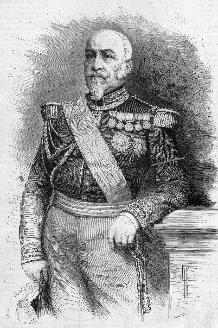 Portret Auguste Regnaud de Saint Jean d