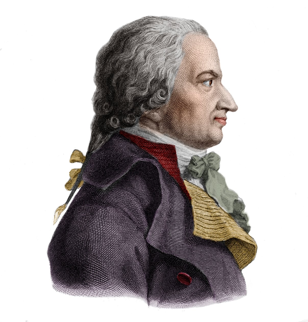 Portret Bernta Ankera (1746-1805) norweskiego armatora. autorstwa French School