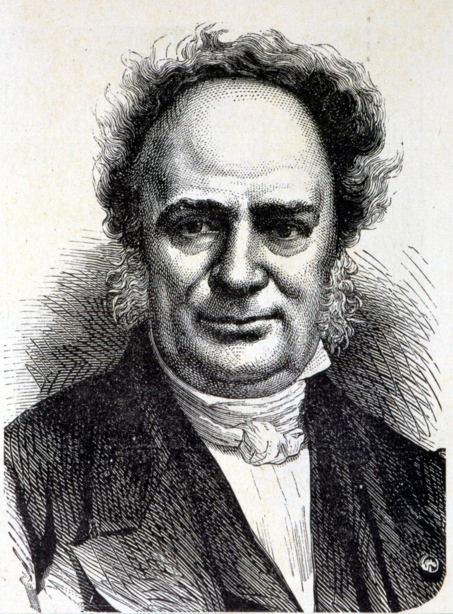 Portret Karola Fryderyka Kuhlmanna (1803 - 1881) - w „Albumie nauki”; wybitni uczeni; Wielkie odkrycia”” 1896. autorstwa French School