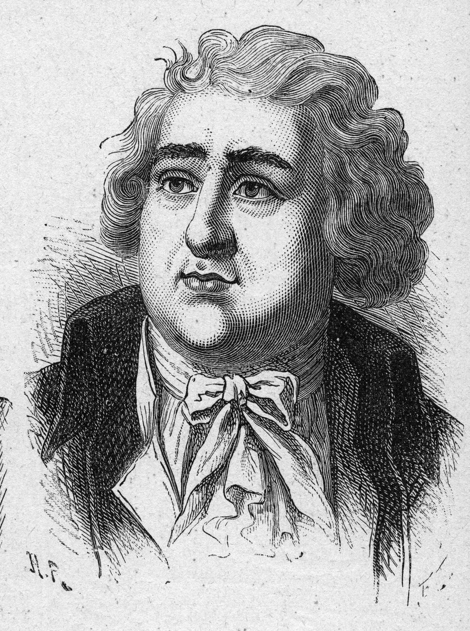 Portret Charlesa Jamesa Foxa (1749-1806) brytyjskiego męża stanu. Rycina z 1889 r. Ze zbiorów prywatnych. autorstwa French School