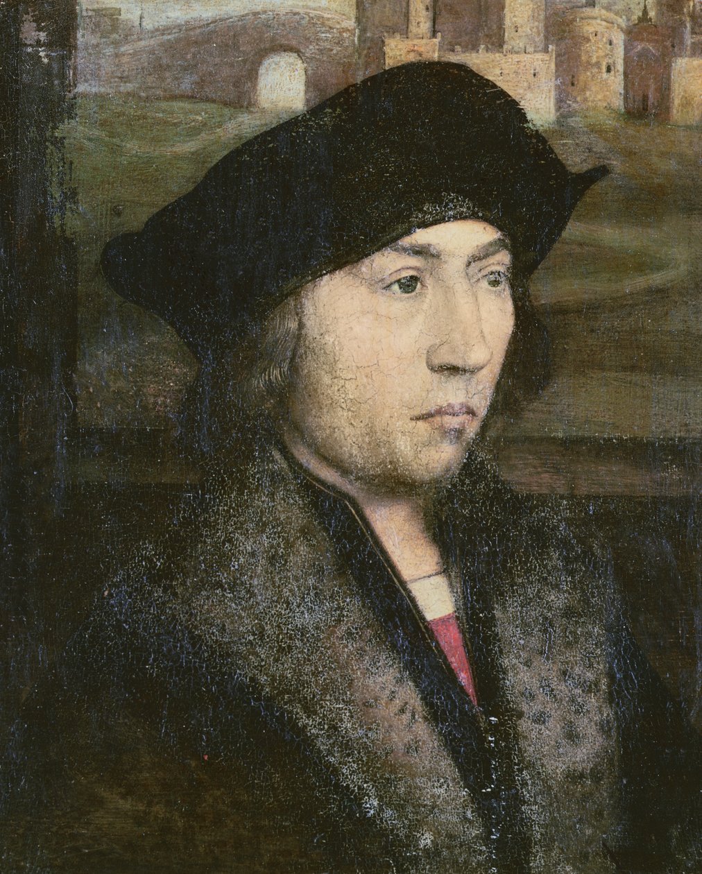 Portret Karola VIII (1470-98) autorstwa French School