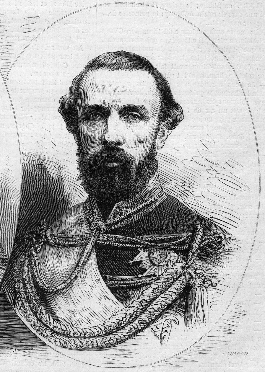 Portret Karola XV (Karla XV autorstwa French School