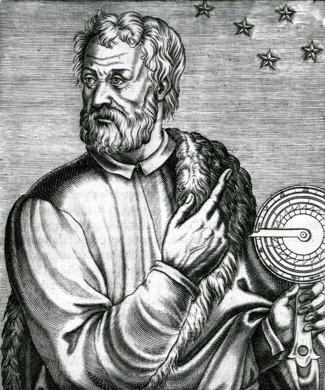 Portret Krzysztofa Kolumba z „Prawdziwych portretów i życia mężczyzn” Andre Thevet autorstwa French School