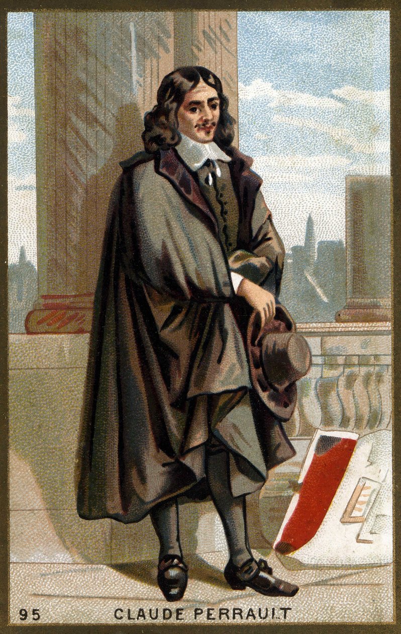 Portret Claude Perrault (1613-1688), francuskiego architekta. autorstwa French School
