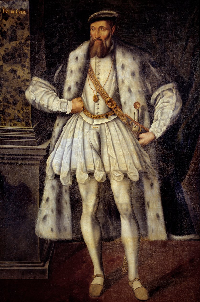 Portret Claude de Lorraine, księcia Guise autorstwa French School