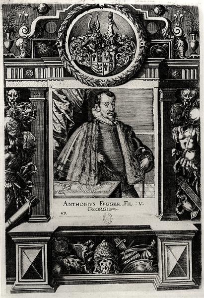 Portret hrabiego Antona Fuggera (1493-1535) autorstwa French School