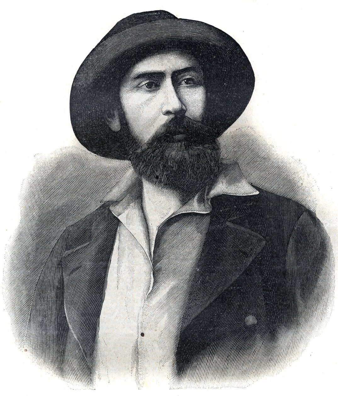 Portret doktora Noela Eugene Ballaya (1847-1902), francuskiego badacza i administratora kolonialnego, drugiego gubernatora generalnego francuskiej Afryki Zachodniej (AOF lub A.O.F.) Rycina 1902. Kolekcja prywatna. autorstwa French School