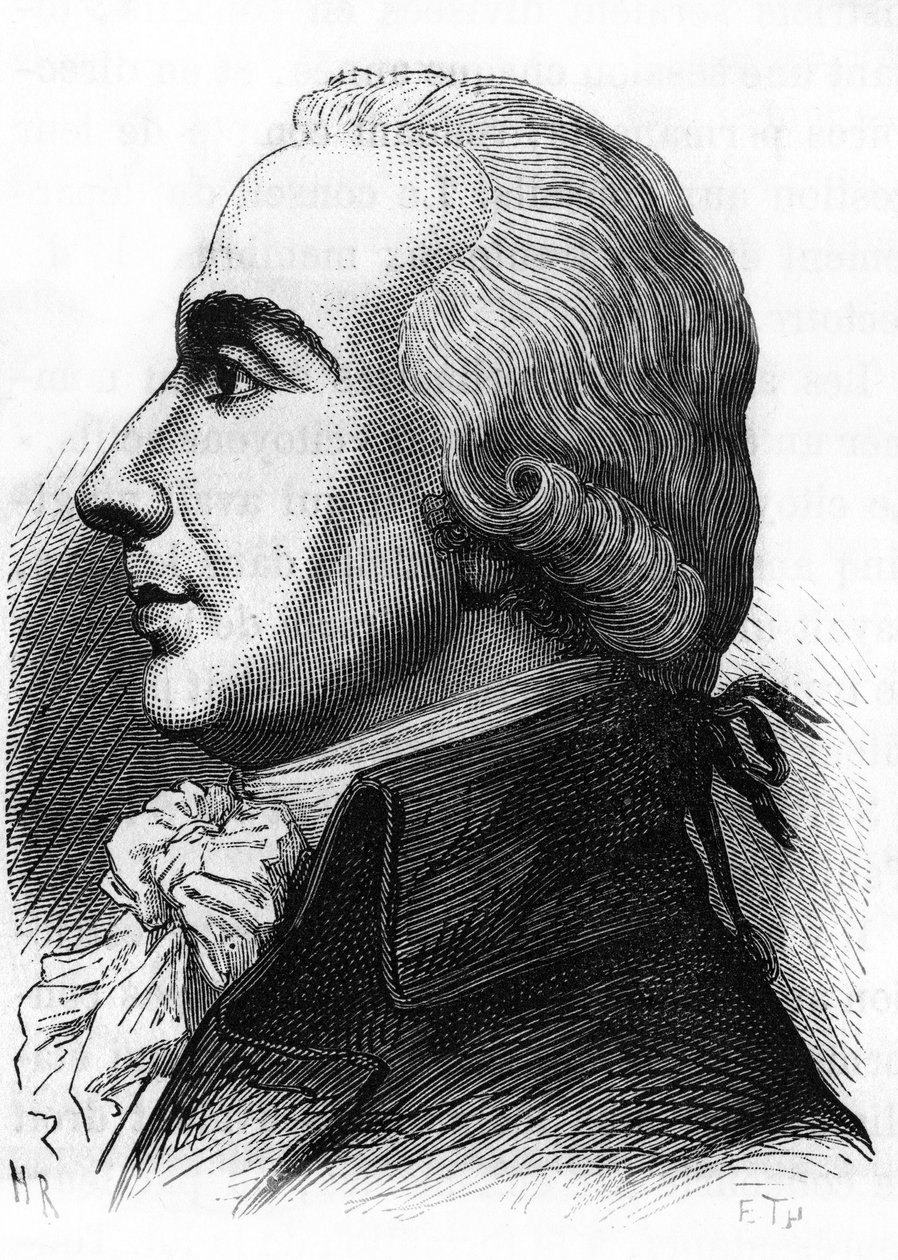 Portret Dominique Joseph Garat (1749-1833) francuski prawnik, dziennikarz i filozof, autorstwa French School