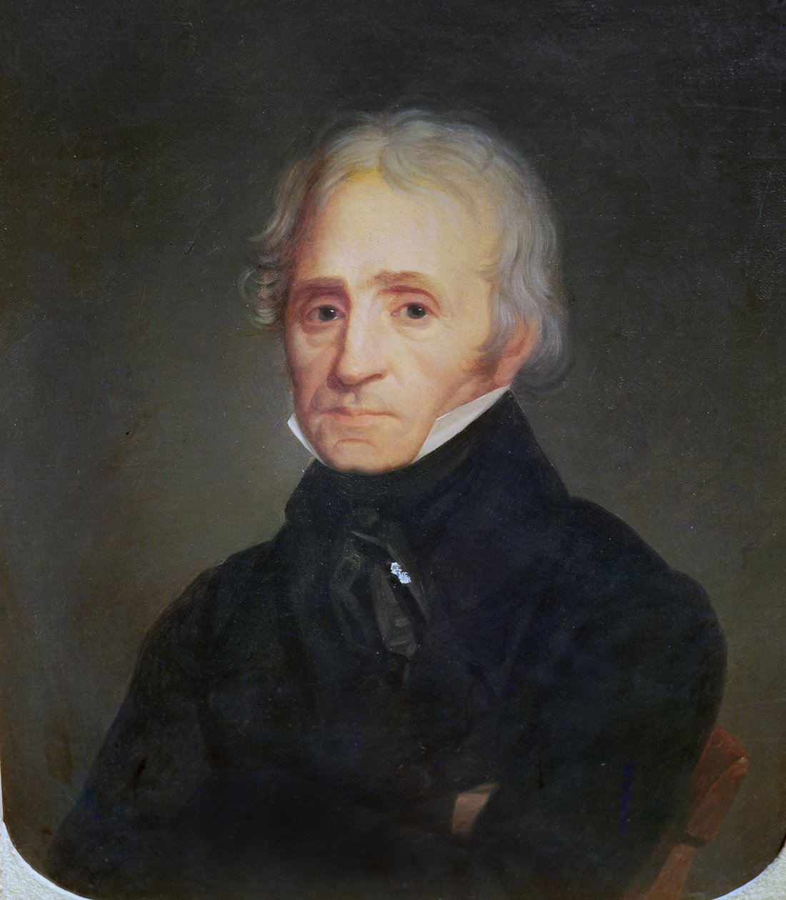 Portret dr Berlioza, ojca Hectora Berlioza (1803-69) autorstwa French School