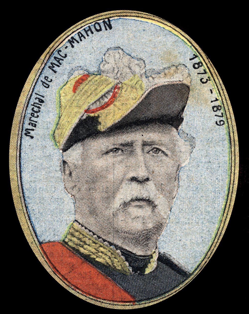 Portret Edme Patrice Maurice de Mac-Mahon (Mac Mahon autorstwa French School
