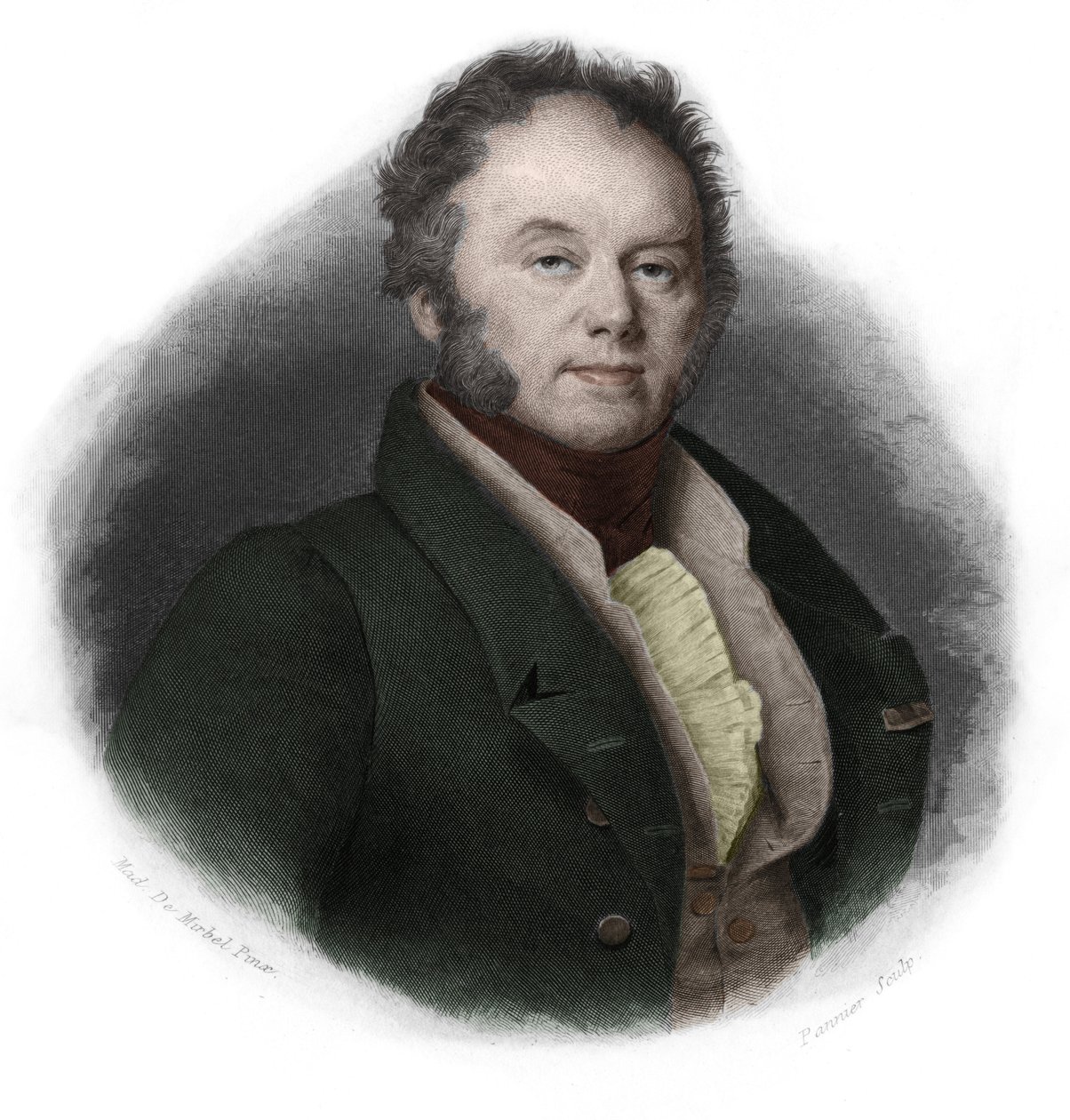 Portret Edouarda, księcia Fitz-James (Fitz James) (1776-1838), francuskiego polityka. w „” LIBRE DES SPEAKERS”” Louisa de Cormenina Timona. 1842. Kolekcja prywatna. autorstwa French School