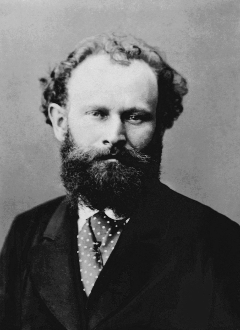 Portret Edouarda Maneta, 1874 autorstwa French School