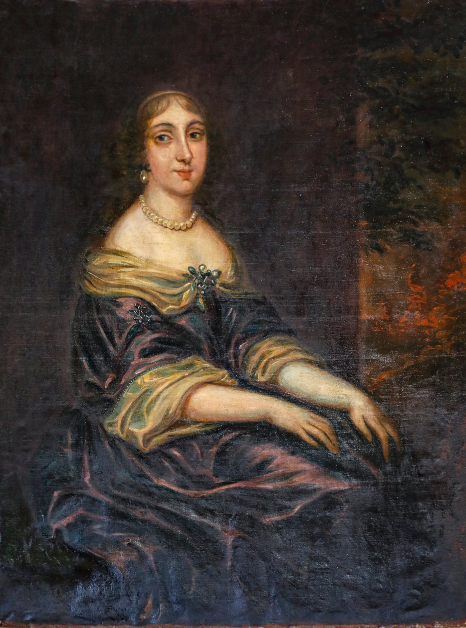 Portret Elisabeth-Angelique de Montmorancy autorstwa French School