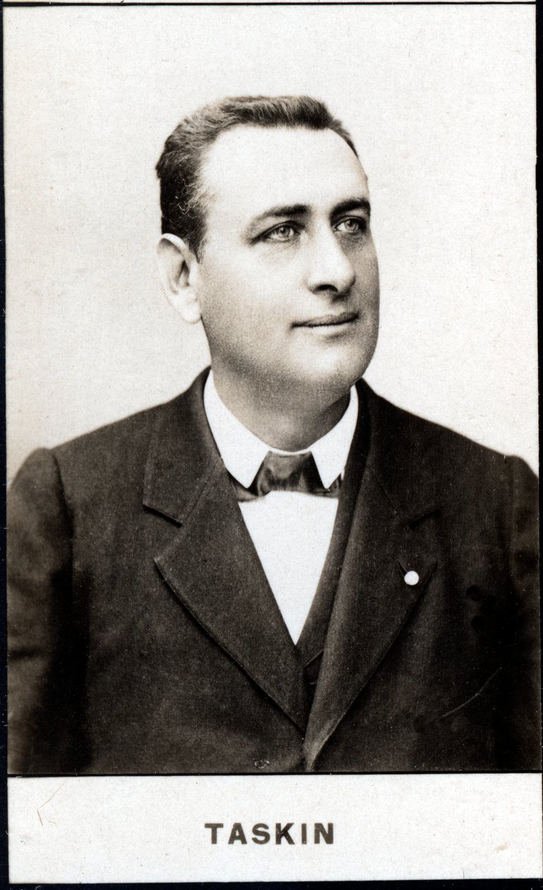 Portret Emile Alexandre Taskina (1853-1897), francuskiego barytona operowego autorstwa French School