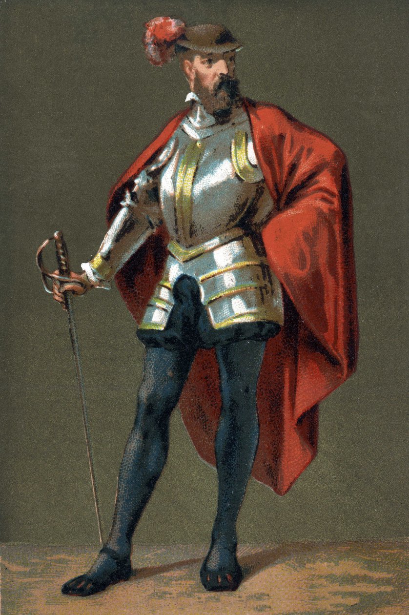 Portret Francisco Pizarro (Francois Pizarro autorstwa French School