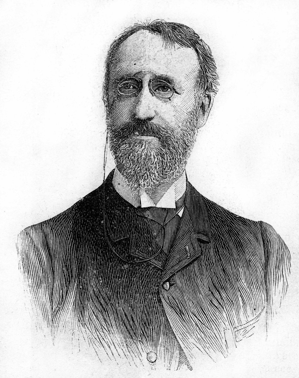 Portret Francois Clement Theodore Dubois (1837 - 1924) Francuski kompozytor. autorstwa French School