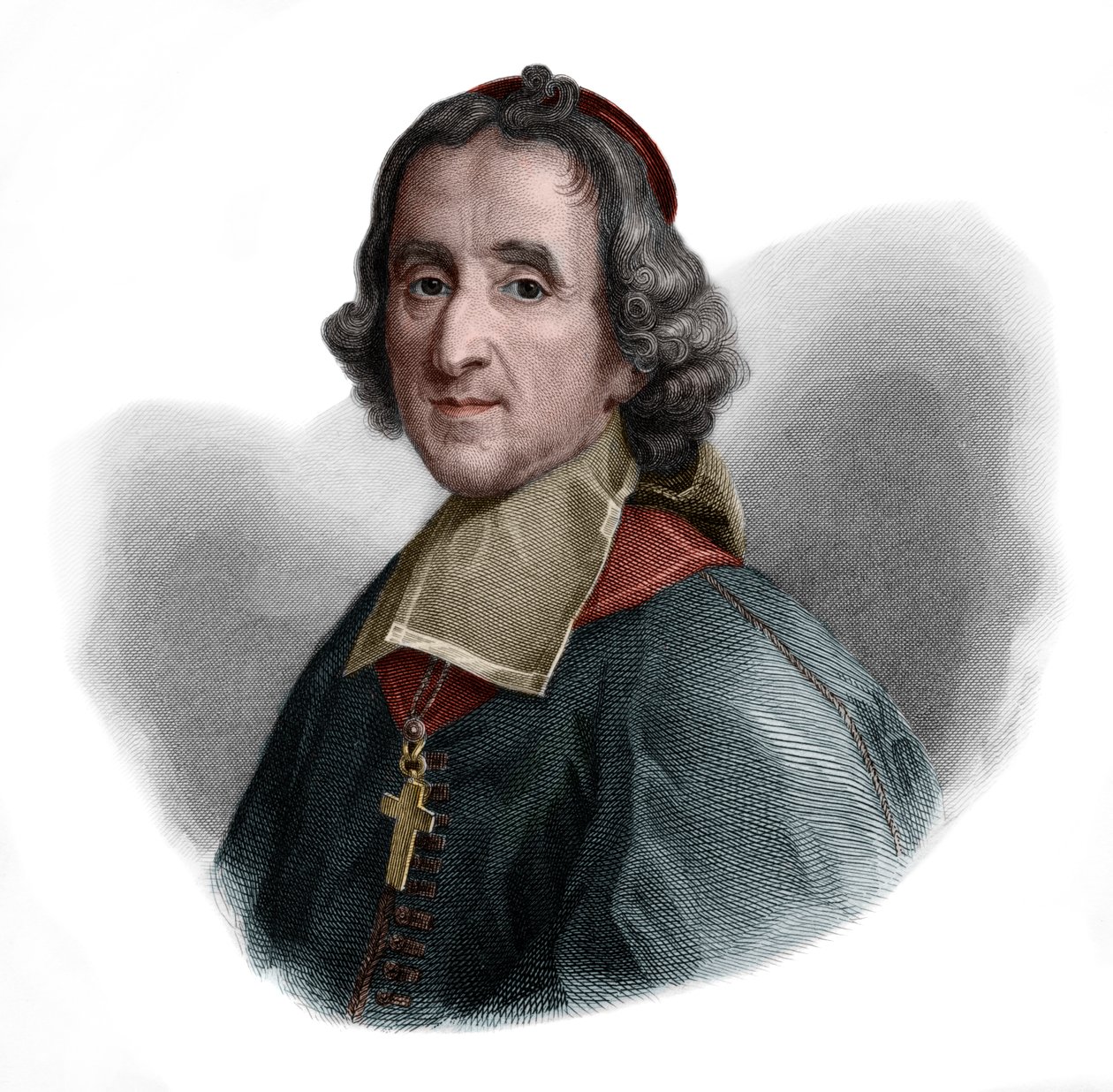 Portret Francois Fenelona (1651-1715) Francuskiego arcybiskupa katolickiego, teologa, poety i pisarza. autorstwa French School