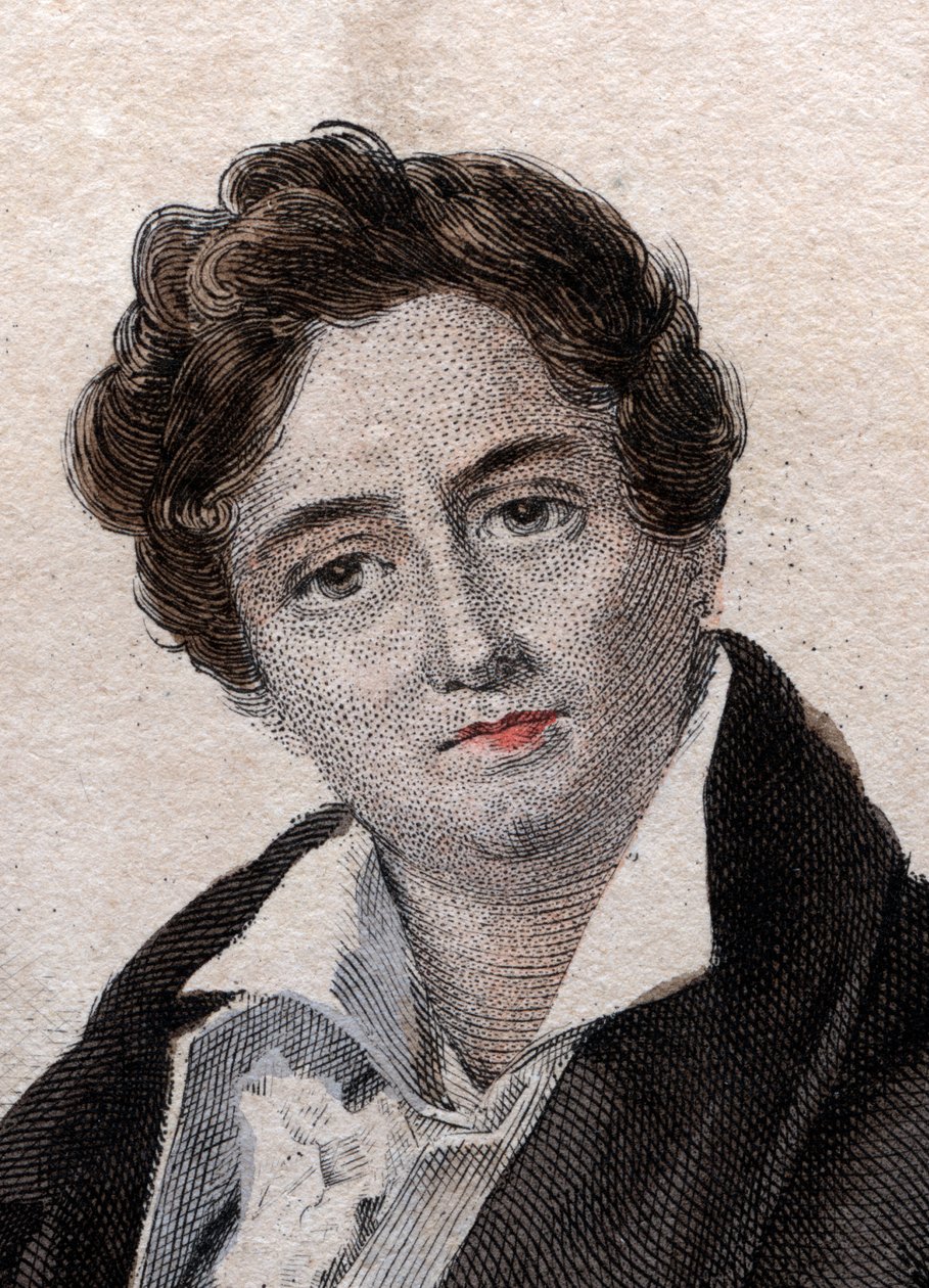 Portret Francois Joseph Talma (1763-1826), francuskiego aktora. autorstwa French School