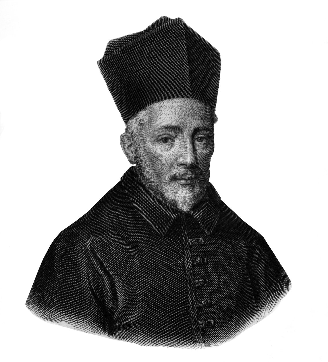 Portret Francois Van Der Burch (1567-1644), arcybiskupa Cambrai. autorstwa French School