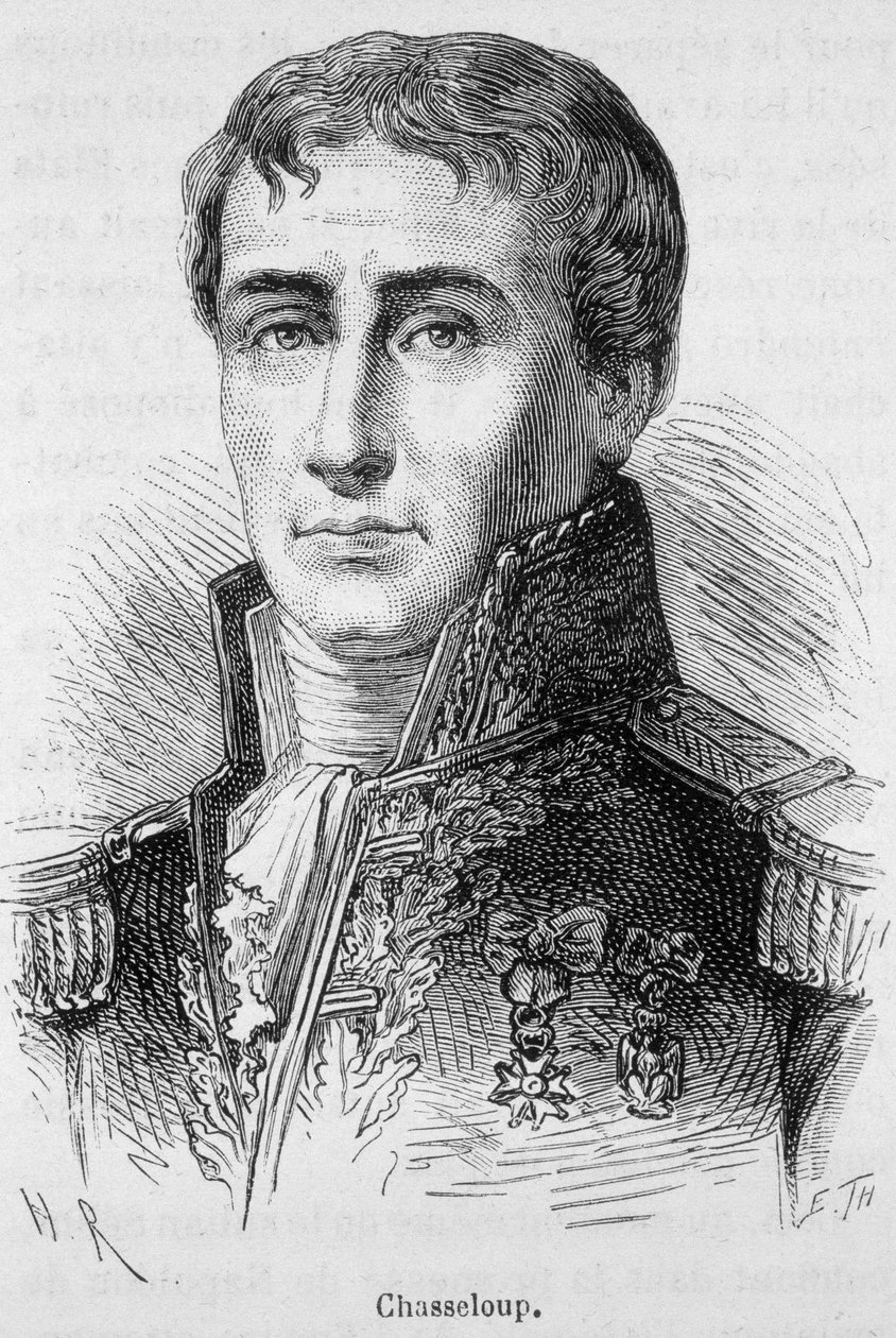 Portret François, markiza de Chasseloup - Laubata, francuskiego generała i inżyniera (1754 - 1833) - w ""L