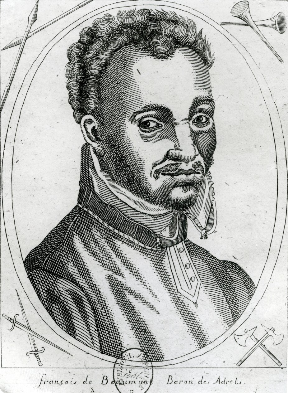 Portret François de Beaumont, barona des Adrets autorstwa French School
