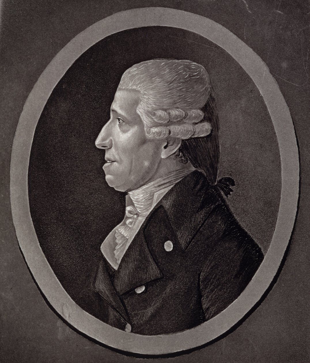 Portret Franciszka Józefa Haydna (1732-1809) autorstwa French School