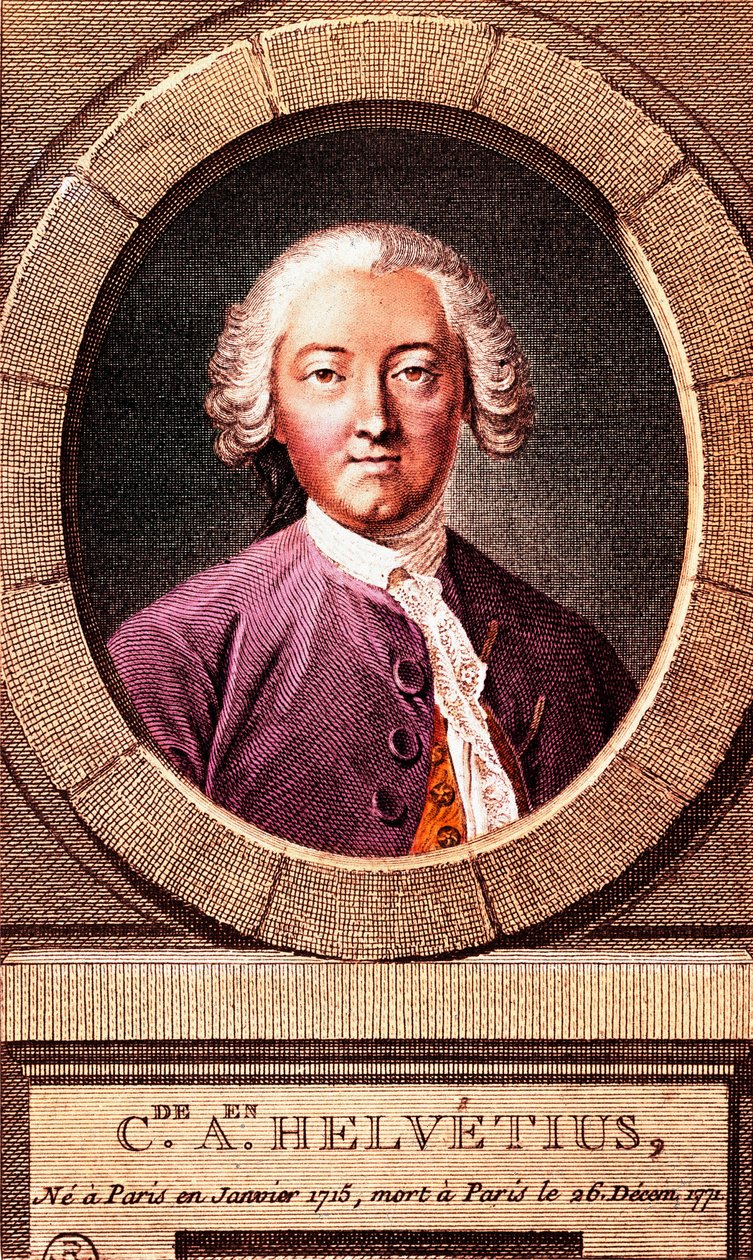 Portret francuskiego filozofa Claude