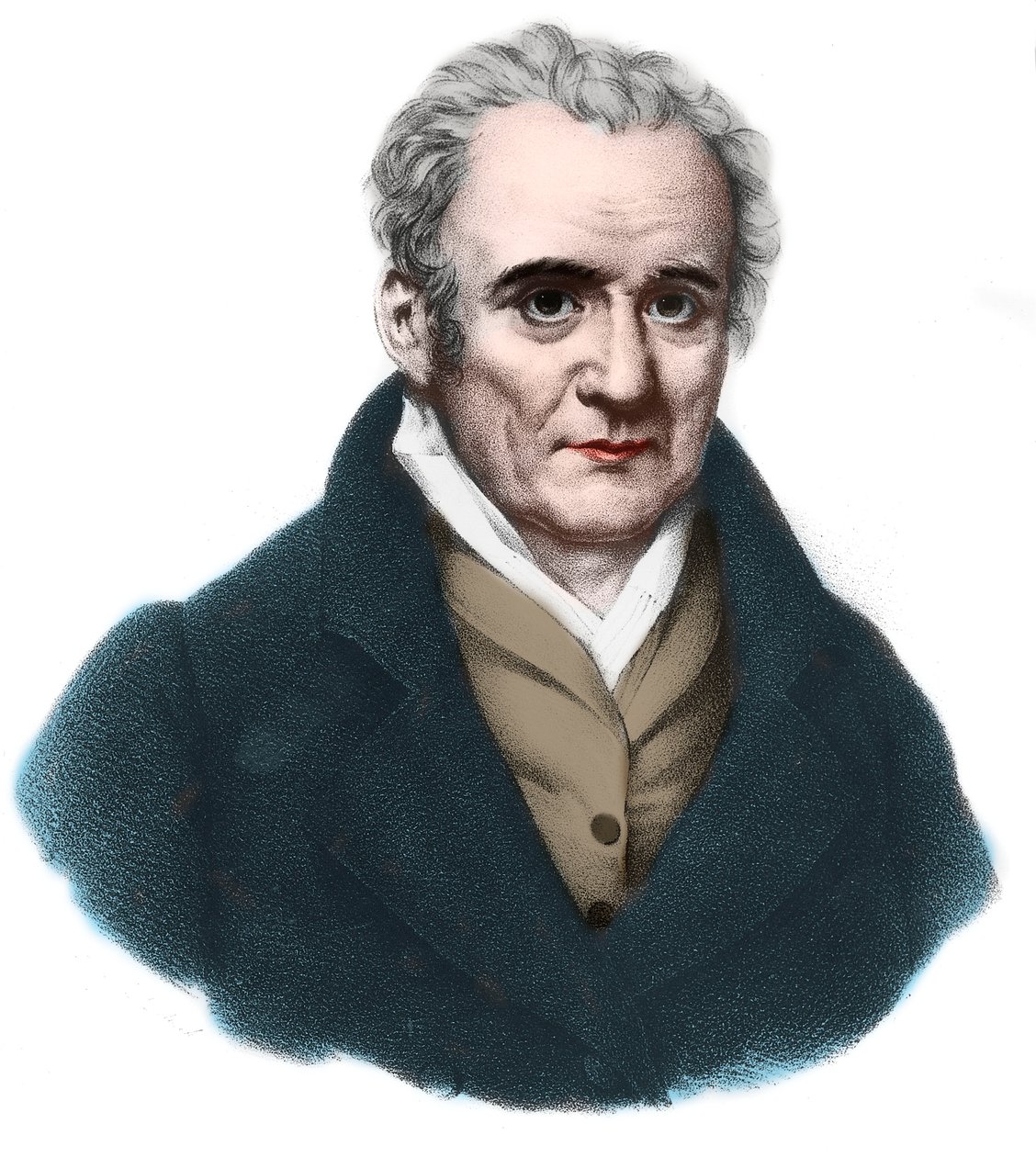 Portret Gasparda Monge (1746-1818) hrabiego Peluse, francuski matematyk i fizyk. autorstwa French School