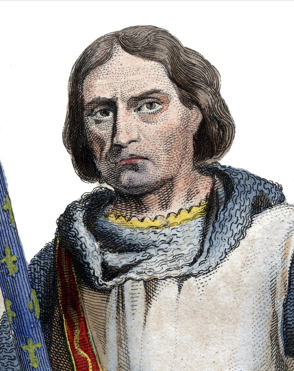 Portret Gauchera V de Chastillona (ok. 1249-1329), konstabla Francji. autorstwa French School