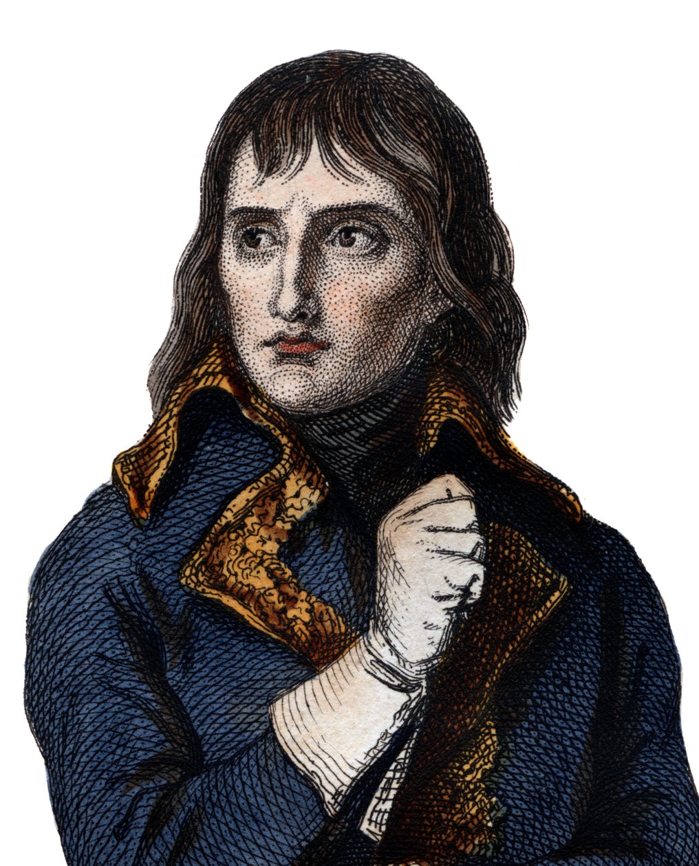 Portret generała Bonaparte (Napoleona Bonaparte) (1768-1821). autorstwa French School