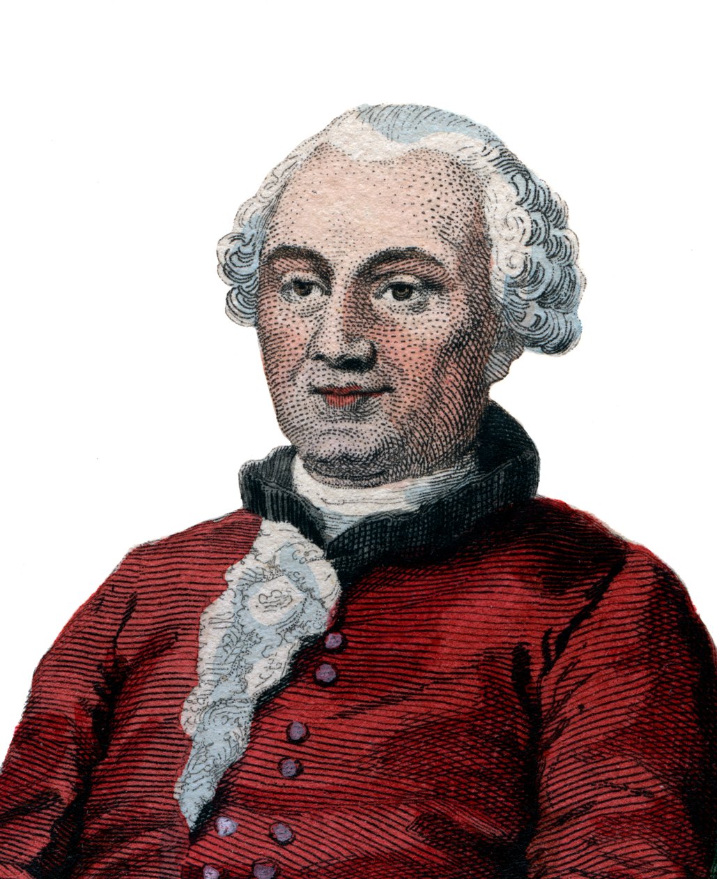 Portret Georgesa Louisa Leclerca, hrabiego de Buffon (1707-1788), francuskiego przyrodnika, matematyka, kosmologa i pisarza encyklopedycznego. autorstwa French School